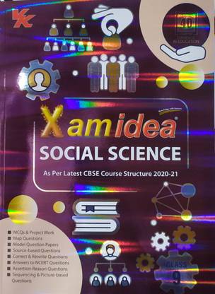 Xam Idea Social Science For Class-9 As Per The Latest CBSE Syllabus For ( 2020-2021) Examination