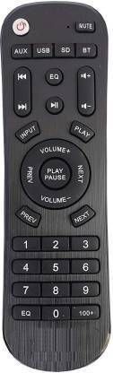 Ehop Home Theater System Remote Control Compatible for AUX USB SD Bluetooth Remote Controller ZEBRONICS Remote Controller