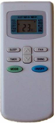 Piyush REMOTE COMPATIBLE TO TCL / GODREJ AC 17. ANY AC NAME WILL BE PRINTED ON THE REMOTE.OLD REMOTE MUST BE EXACTLY SAME . SEND OLD REMOTE PHOTO AT 9822247789 WHATSAPP FOR VERIFICATION Remote Controller
