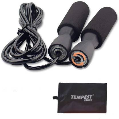 Tempest for Home Exercise,Workout,Sports With PERSONAL GYM CARRY BAG Ball Bearing Skipping Rope