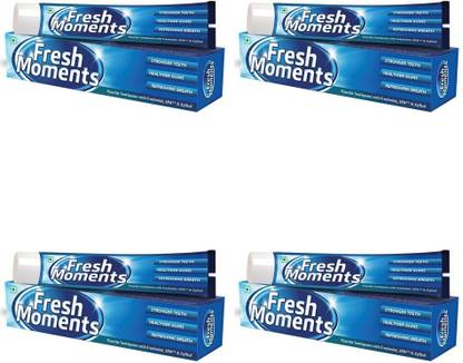 fresh moments Toothpaste (4*100g) Toothpaste