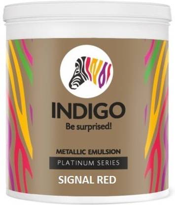 Indigo SIGNAL RED SIGNAL RED Emulsion Wall Paint