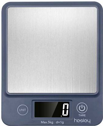 HESLEY Kitchen Scale, USB Rechargable Food Scale Multifunction Weighing Scale