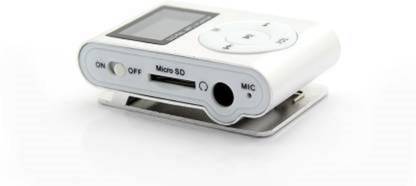 Hiccup High Quality Mini Rechargeable Shuffle MP3 Player Portable 32 GB MP4 Player