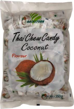 Haoliyuan Thai CHEW Candy Coconut 100pcs (Imported) Coconut Candy