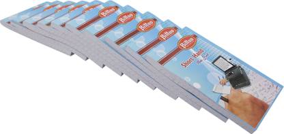 Bittoo Narrow line Shorthand Note Book (200 Pages) Pack of 10 (1233-H) Size 125mm*190mm Regular Notebook 200 Pages