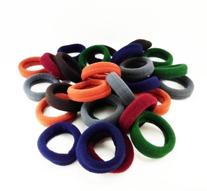 jain bandhu MULTICOLOR RUBBER BAND PREMIUM QUALITY (MULTICOLOR)(PACK OF 30 RUBBER) Rubber Band