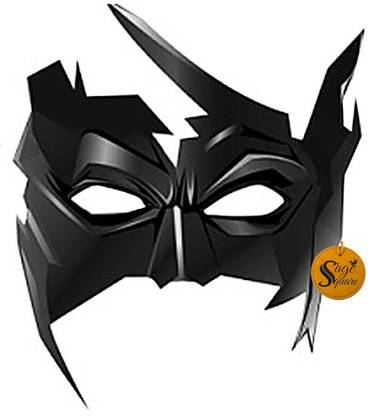 Sage Square Indian Super Hero "Krrish" Mask for Cosplay, Theme Party, Birthday, Function, Drama, Dress-up, Costume Parties Party Mask