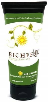 RICHFEEL Sunscreen - SPF 50 PA+ Sun Screen