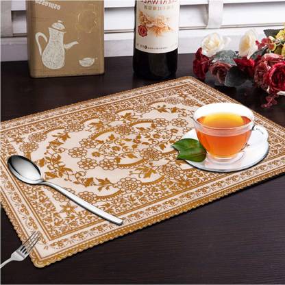 DELHI PVC CORP Rectangular Pack of 6 Table Placemat