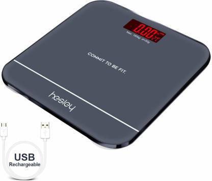 HESLEY Weighing Scale with Advanced Step on Technology Weighing Scale