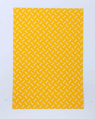 CNM 5 A4 Yellow Design Craft Paper 140 GSM