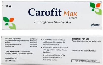 Carofit Max Cream