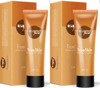 COSMO face true skin make up foundation 50 g( pack of 2) Foundation