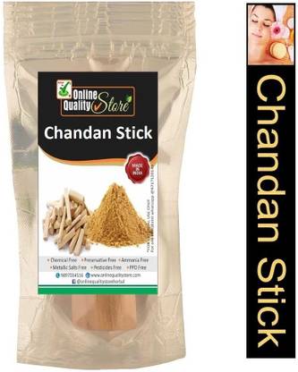 Online Quality Store Chandan Wood Original 1 Piece Lab Tested Isi Seal Original Sandalwood Scented Processed Chandan Sticks, 40 g
