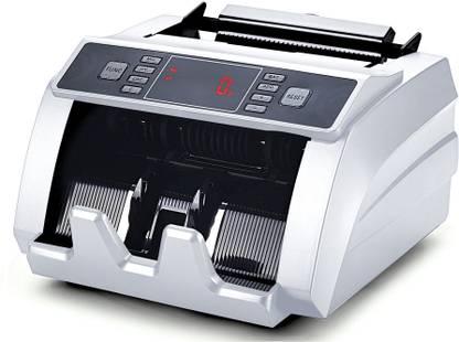 Drop2Kart LED Money Counter with UV/MG FakeNote Detection, Supports All Old & New INR with Additional External Display Note Counting Machine