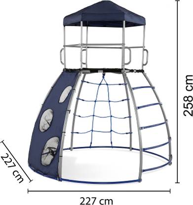 Plum Metal Dome Climbing Frame