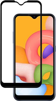 NKCASE Edge To Edge Tempered Glass for Samsung Galaxy M01
