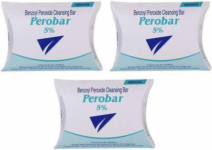 PEROBAR 5% Cleansing Bar (pack of 3)