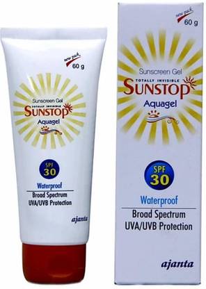 SUNSTOP Sunscreen - SPF 50 PA+++ AquaGel...