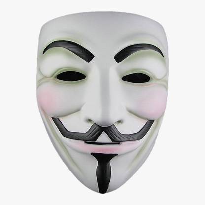 PodCart V for Vendetta White mask/Masquerade mask Party Mask
