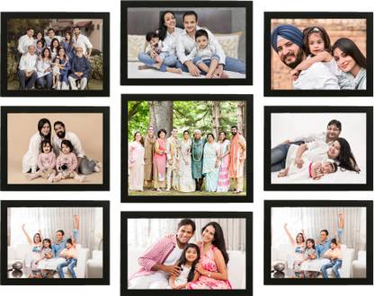 SJM ENTERPRISES Wood Wall Photo Frame