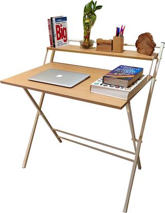 KRIJEN Duet Engineered Wood Study Table