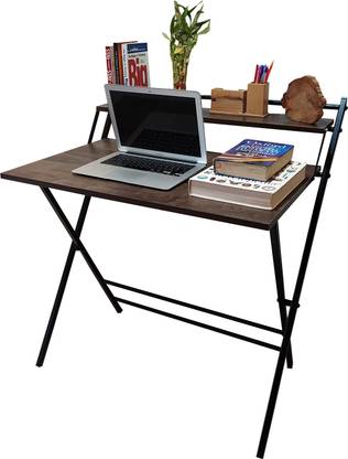 KRIJEN Duet Engineered Wood Study Table