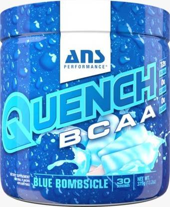 ANS PERFORMANCE QUENCH BCAA Preworkout Blue Bombsicle 30 serving BCAA