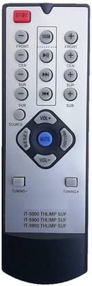REMOTEX IT-X 5900 HT Remote Compatible for Intex Home Theatre Remote Controller