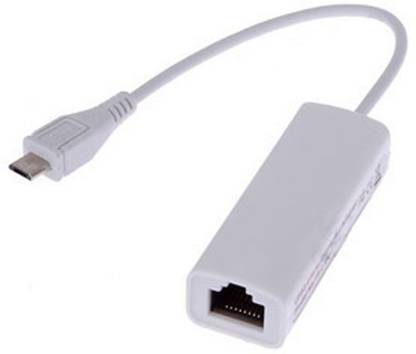 Caxico Micro USB 2.0 5 Pin to Ethernet 10 100 m RJ45 Network LAN Adapter Router 2.1 GHz 350 Mbps Wifi Speed Single Band Internal Antenna Ethernet (Cable Broadband)