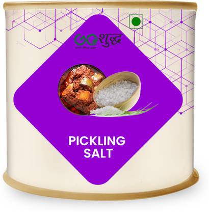 Goshudh Premium Quality Pickling Salt (Tin Pack 100GM) Pickling Salt