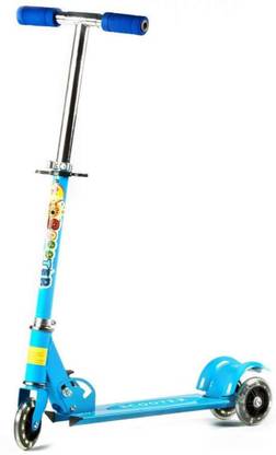 RAINBOW CLUB Kid's Foldable 3 Wheel Kick Scooter for Toddlers with Adjustable Height Kids Scooter