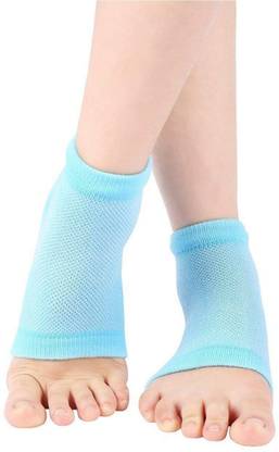 UNITY INFOTECH Moisturizing Gel Heel Socks for Dry Hard Crack & Pain Relief Heel Support