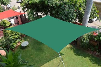 THE KD HOUSE SHADE NET THE KD HOUSE SHADE Sail Sun Blockage Extra Heavy Duty Desert Strom 10 X 10 Ft Tent Tent - For Car Parking, Drive Ways, Gardens, Children Play Areas, Verandas