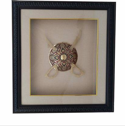 shoppingaadda Dhal Talwar Shield Sword Home Decor