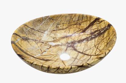 Tap & Tile Premium quality Black Gold Table Top wash Basin 16.4*13.6*5.8 NC_165 Table Top Basin