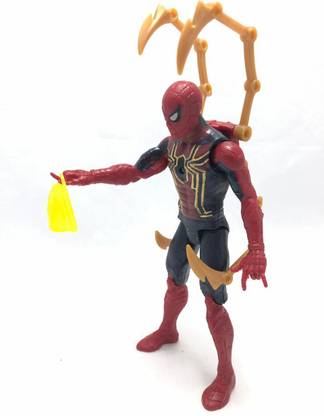 Mubco Spider-Man Avengers End Game Iron-Spider Action Model Figure Toy