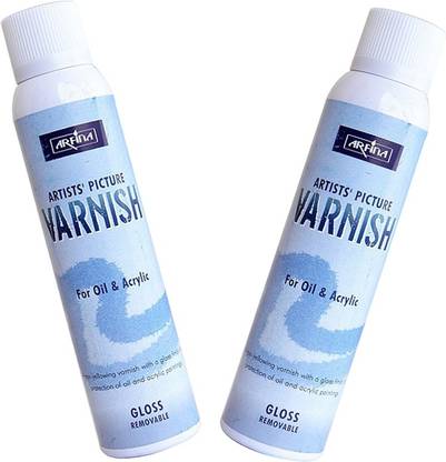 ARFINA VARNISH FOR OIL & ACRYLIC (PACK OF 2) Gloss Varnish