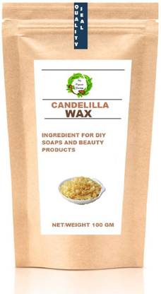 THE ORGANIC FACTORY Candelilla Wax (Vegan) 100% PURE