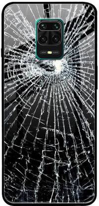 QRIOH Glass Back Cover for Poco M2 Pro