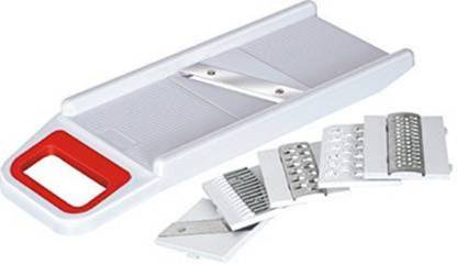 Tenet Retail Plastic 6 in 1 Multi Purpose Vegetable Slicer Grater Vegetable Grater & Slicer