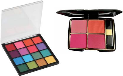 Insta Beauty Eye Shadow + Amazing Blusher Palette