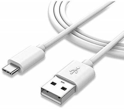 Speeqo USB Type C Cable 1.2 m C-type 2.4A Round 2.5 Meter Charging USB c-type Cable (Compatible with Mobile, Tablet, Computer, Laptop, White, Sync and Charge Cable) 2.5 m USB Type C Cable (Compatible with Mobile, Tablet, Computer, Laptop, White, One Cable)