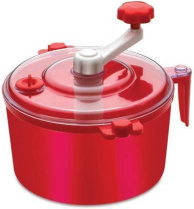 Seller Zone Automatic Non Electric Dough Maker Machine Atta Maker Plastic Continuous Dough Maker  (Red) Plastic Detachable Dough Maker