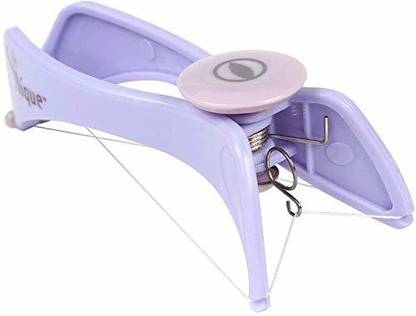 GOTIZ CREATION Eyebrow Face and Body Hair Threading Removal Epilator System Kit Runtime: 45 min Trimmer for Women (Blue, White) Eyebrow Thread