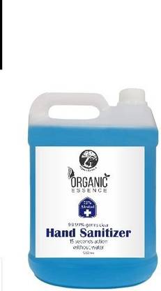 Organic Essence  5 ltr Set of 1 Hand Sanitizer Can