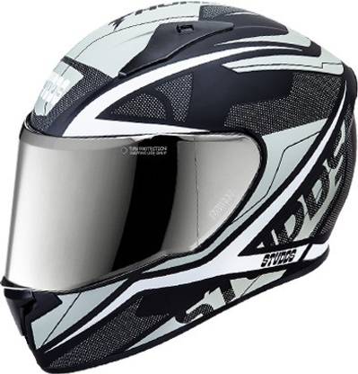 STUDDS Thunder D4 Matt Black N6 Motorbike Helmet
