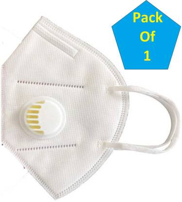 Fortex New N95 Mask (Pack Of 1) With Filter, Air-Purifying Respirator