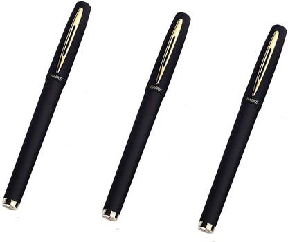 Baoke Black 1mm Gel Pen Matte Body Design Gel Pen